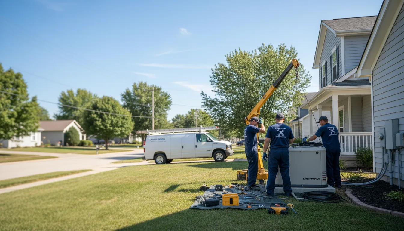 Generator Installation in Boggstown, IN near me